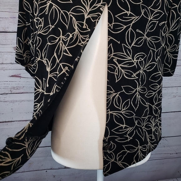 RONNI NICOLE by Ouida Short Sleeve Jacket Size 1X - Picture 5 of 9